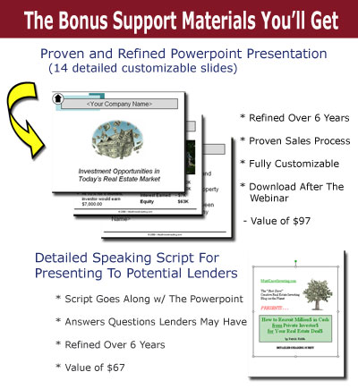 Private money bonuses