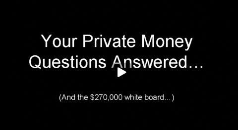 getting private money video