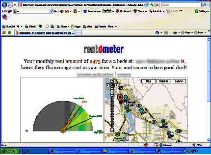 rentometer screenshot