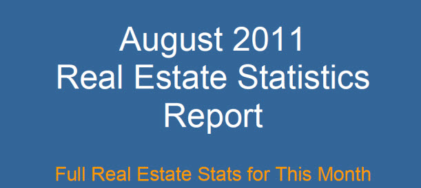 Real Estate Statistics by State August 2011
